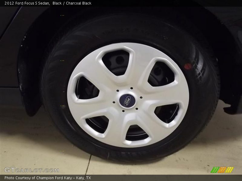 Black / Charcoal Black 2012 Ford Focus S Sedan