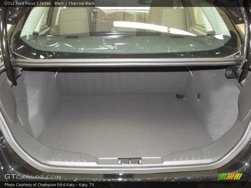Black / Charcoal Black 2012 Ford Focus S Sedan