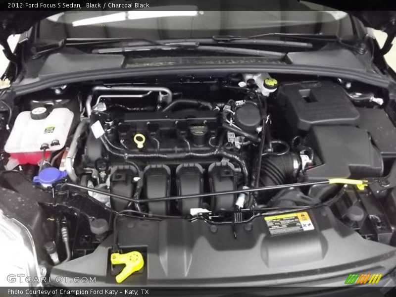 Black / Charcoal Black 2012 Ford Focus S Sedan