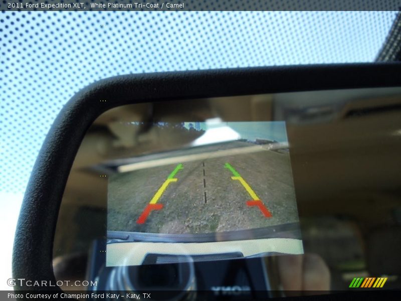 White Platinum Tri-Coat / Camel 2011 Ford Expedition XLT