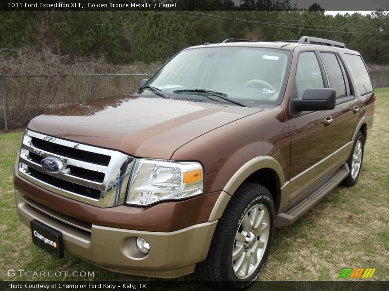 Golden Bronze Metallic / Camel 2011 Ford Expedition XLT