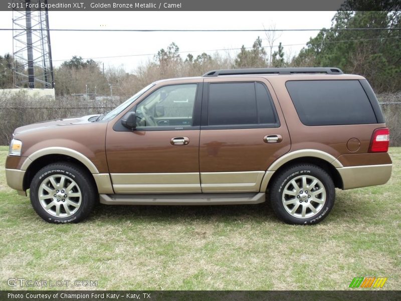 Golden Bronze Metallic / Camel 2011 Ford Expedition XLT
