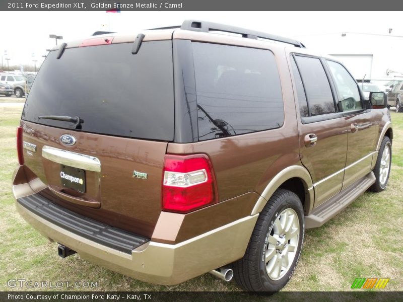 Golden Bronze Metallic / Camel 2011 Ford Expedition XLT