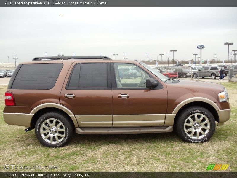 Golden Bronze Metallic / Camel 2011 Ford Expedition XLT