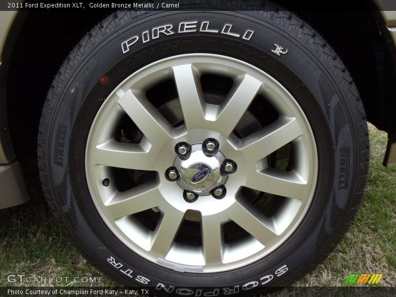 Golden Bronze Metallic / Camel 2011 Ford Expedition XLT