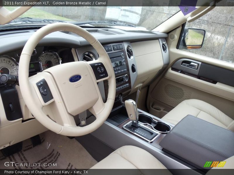 Golden Bronze Metallic / Camel 2011 Ford Expedition XLT