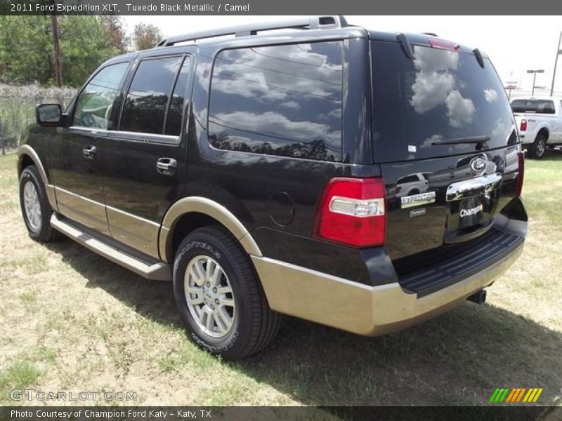 Tuxedo Black Metallic / Camel 2011 Ford Expedition XLT
