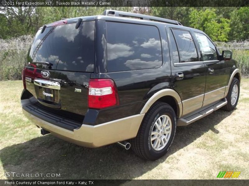 Tuxedo Black Metallic / Camel 2011 Ford Expedition XLT