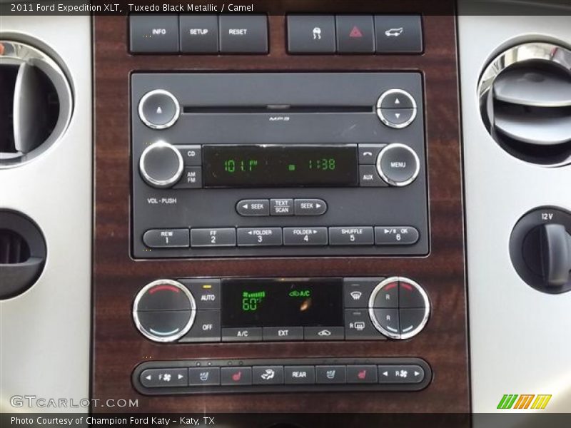 Tuxedo Black Metallic / Camel 2011 Ford Expedition XLT