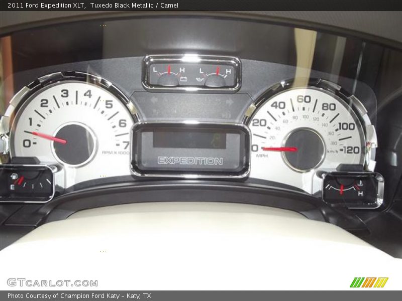 Tuxedo Black Metallic / Camel 2011 Ford Expedition XLT