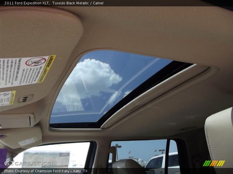 Tuxedo Black Metallic / Camel 2011 Ford Expedition XLT