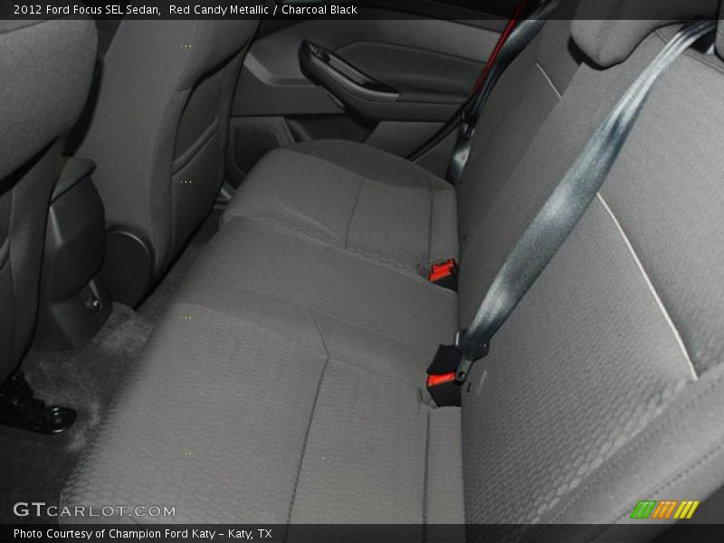 Red Candy Metallic / Charcoal Black 2012 Ford Focus SEL Sedan