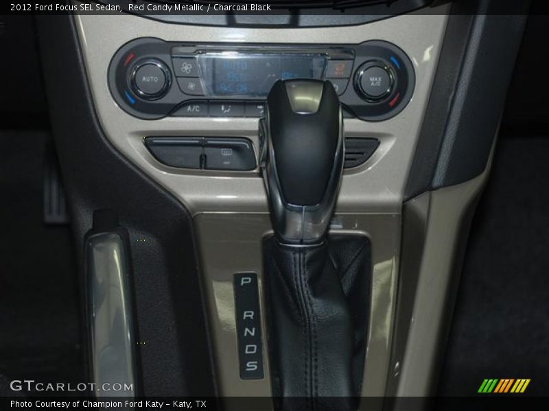 Red Candy Metallic / Charcoal Black 2012 Ford Focus SEL Sedan