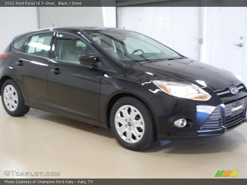 Black / Stone 2012 Ford Focus SE 5-Door