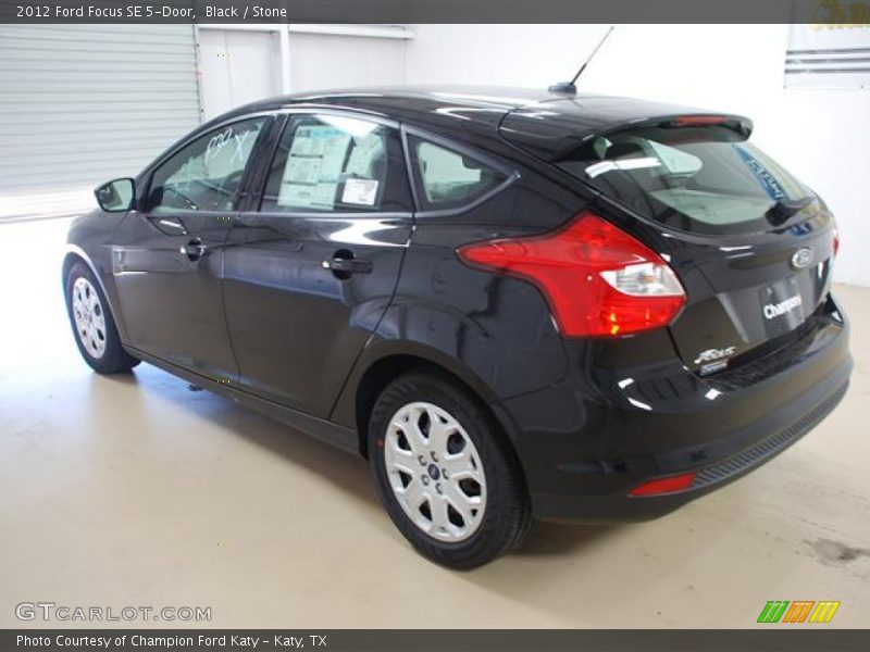 Black / Stone 2012 Ford Focus SE 5-Door