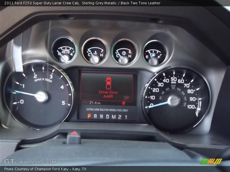  2011 F250 Super Duty Lariat Crew Cab Lariat Crew Cab Gauges