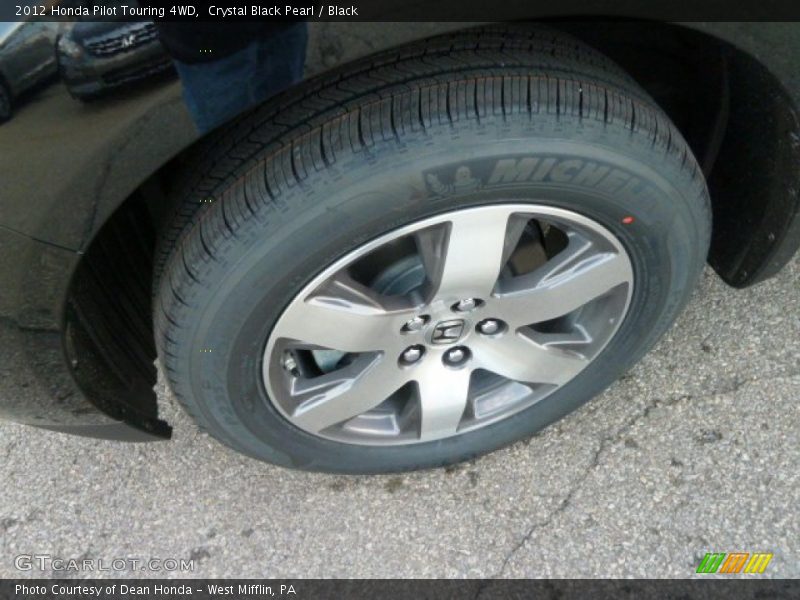 Crystal Black Pearl / Black 2012 Honda Pilot Touring 4WD