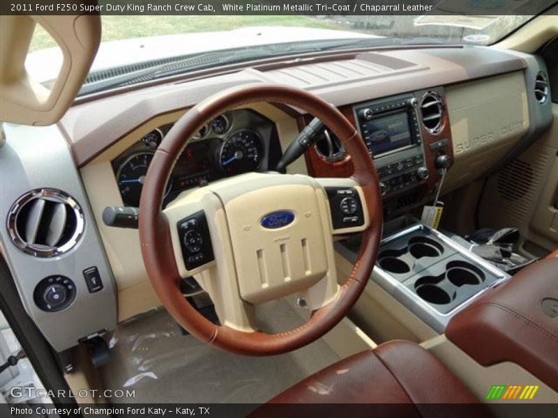 Dashboard of 2011 F250 Super Duty King Ranch Crew Cab