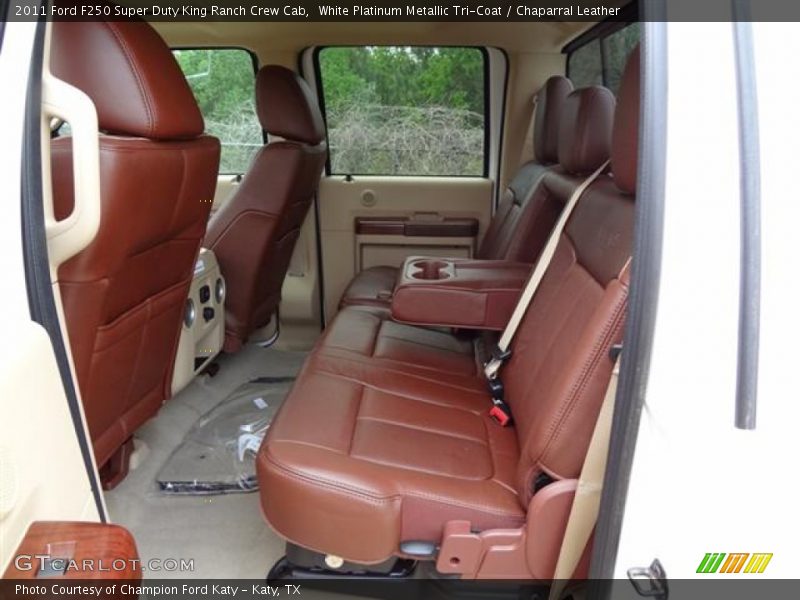  2011 F250 Super Duty King Ranch Crew Cab Chaparral Leather Interior