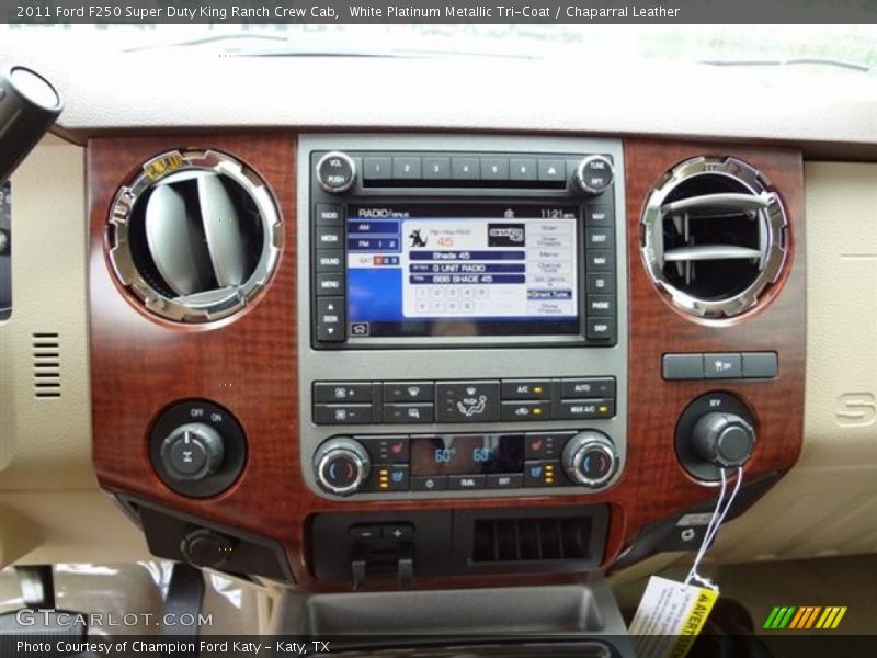Controls of 2011 F250 Super Duty King Ranch Crew Cab