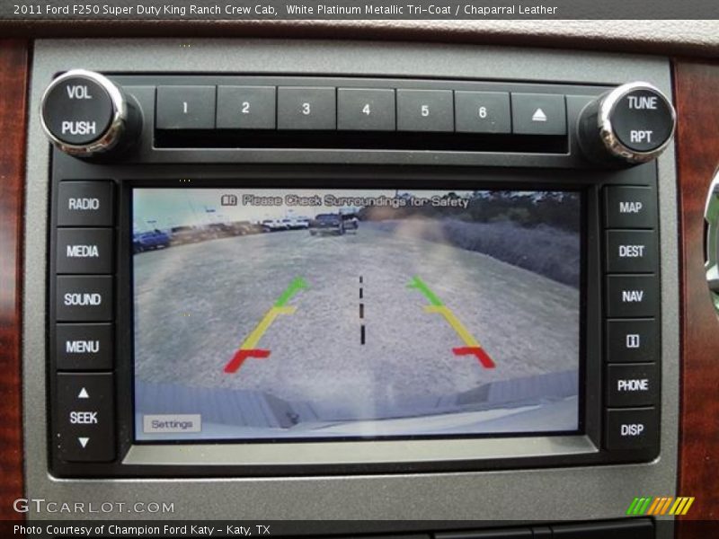 Backup Camera - 2011 Ford F250 Super Duty King Ranch Crew Cab
