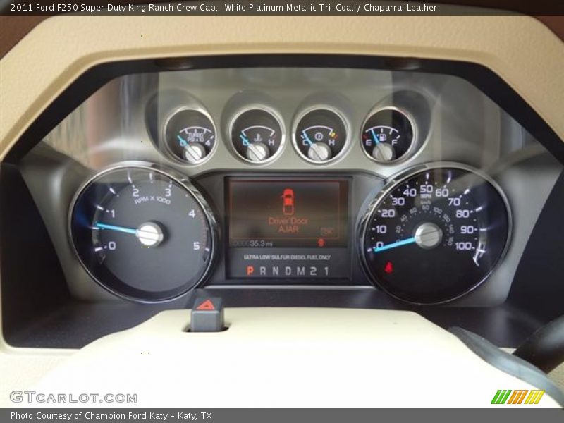  2011 F250 Super Duty King Ranch Crew Cab King Ranch Crew Cab Gauges