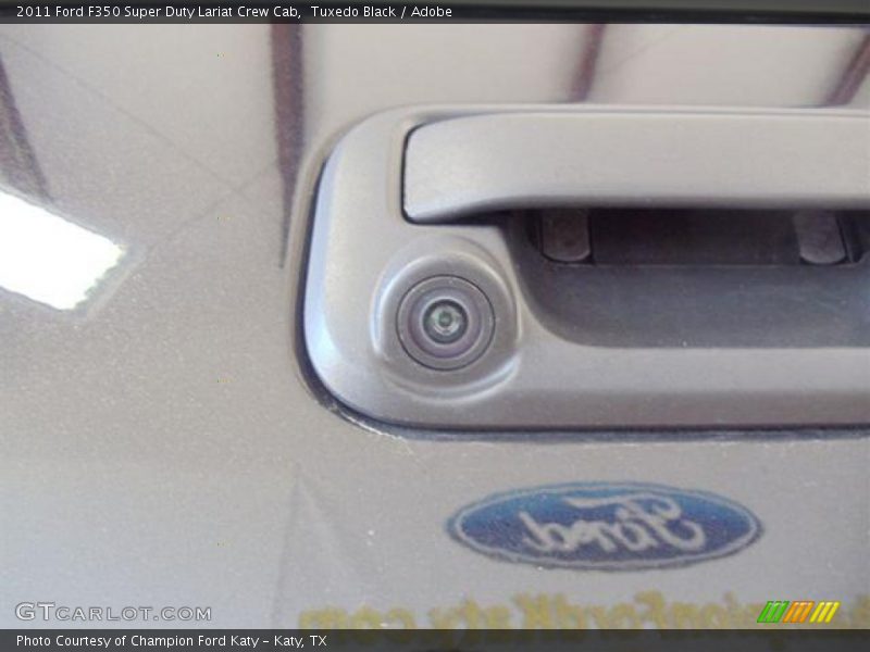 Tuxedo Black / Adobe 2011 Ford F350 Super Duty Lariat Crew Cab
