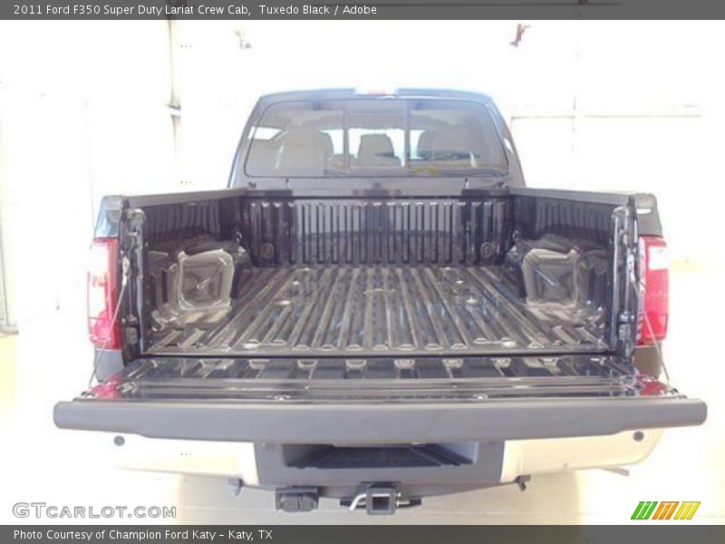 Tuxedo Black / Adobe 2011 Ford F350 Super Duty Lariat Crew Cab