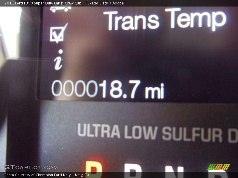 Tuxedo Black / Adobe 2011 Ford F350 Super Duty Lariat Crew Cab