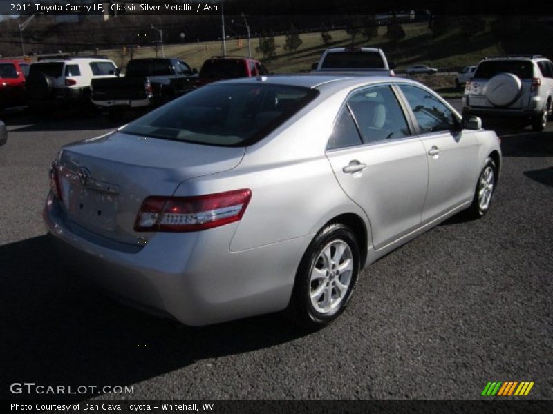 Classic Silver Metallic / Ash 2011 Toyota Camry LE