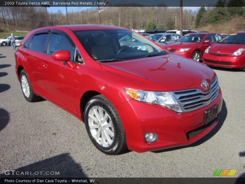 Barcelona Red Metallic / Ivory 2009 Toyota Venza AWD