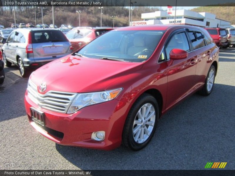 Barcelona Red Metallic / Ivory 2009 Toyota Venza AWD
