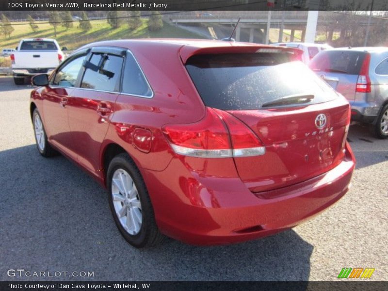 Barcelona Red Metallic / Ivory 2009 Toyota Venza AWD