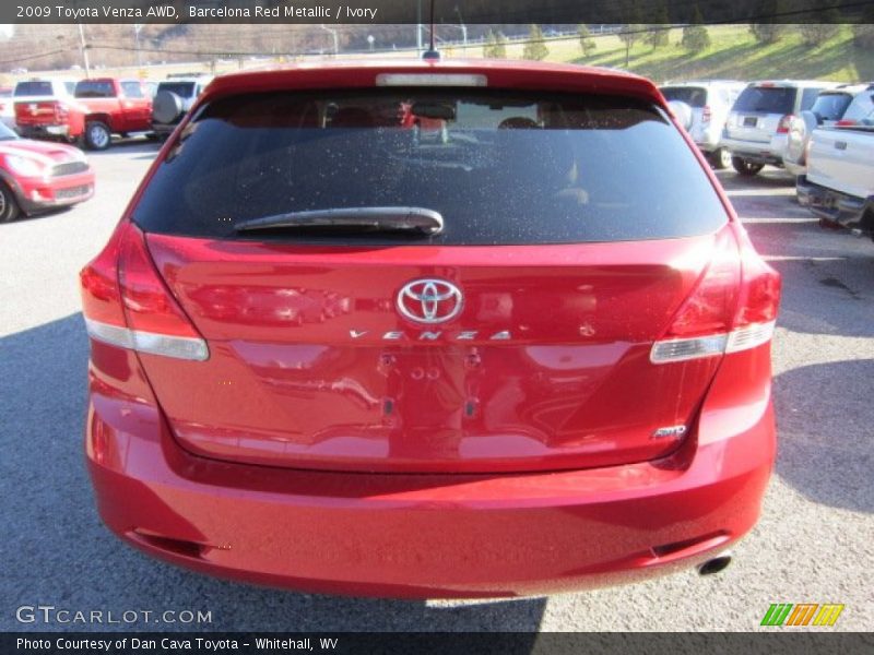 Barcelona Red Metallic / Ivory 2009 Toyota Venza AWD