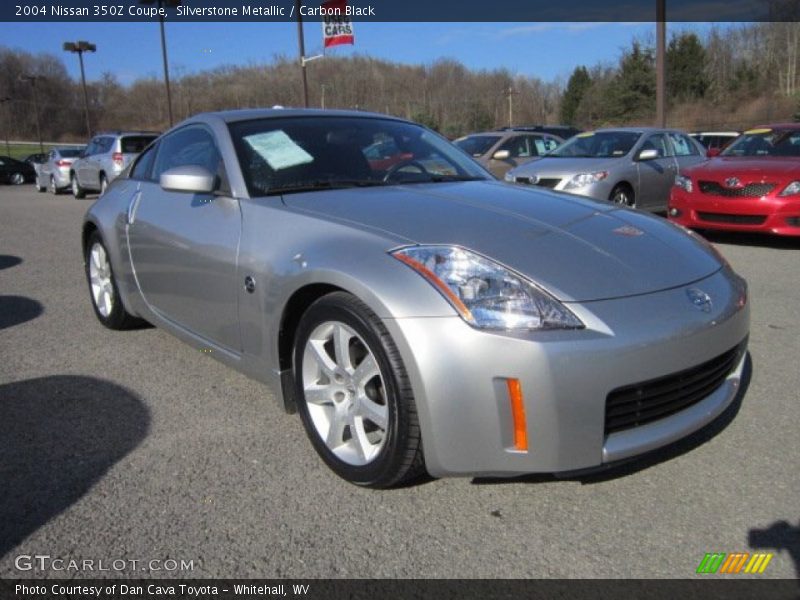 Silverstone Metallic / Carbon Black 2004 Nissan 350Z Coupe