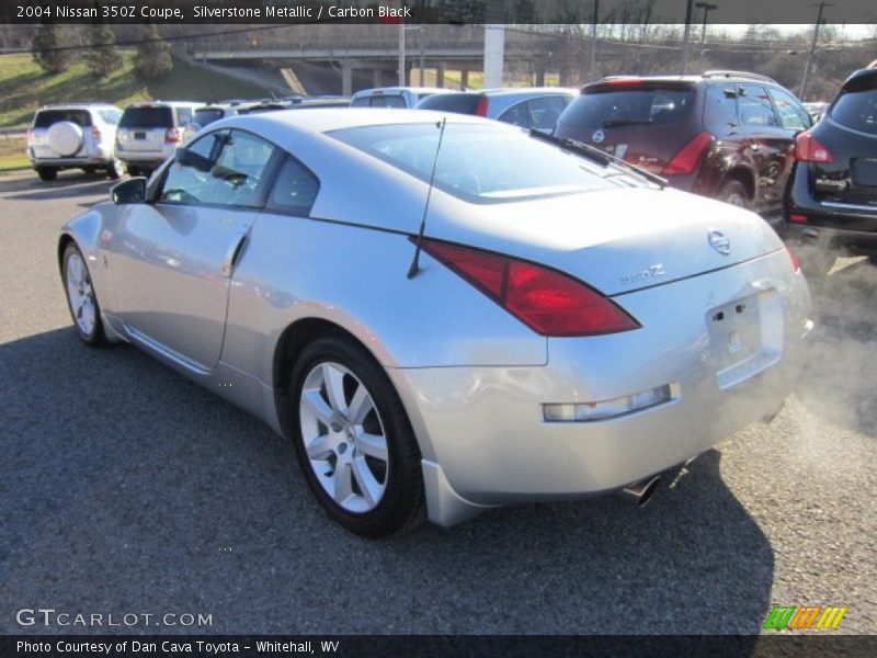 Silverstone Metallic / Carbon Black 2004 Nissan 350Z Coupe