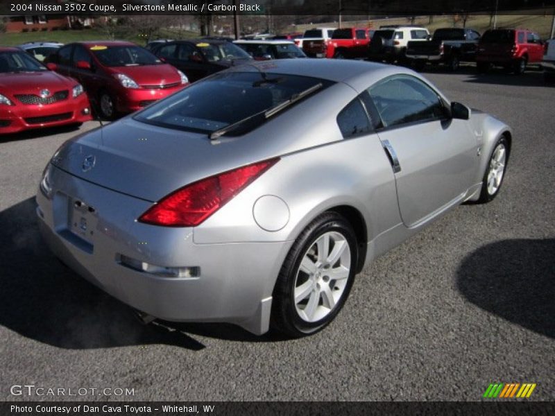 Silverstone Metallic / Carbon Black 2004 Nissan 350Z Coupe