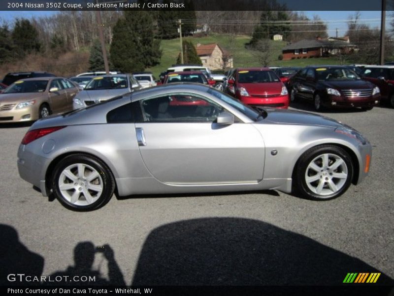Silverstone Metallic / Carbon Black 2004 Nissan 350Z Coupe