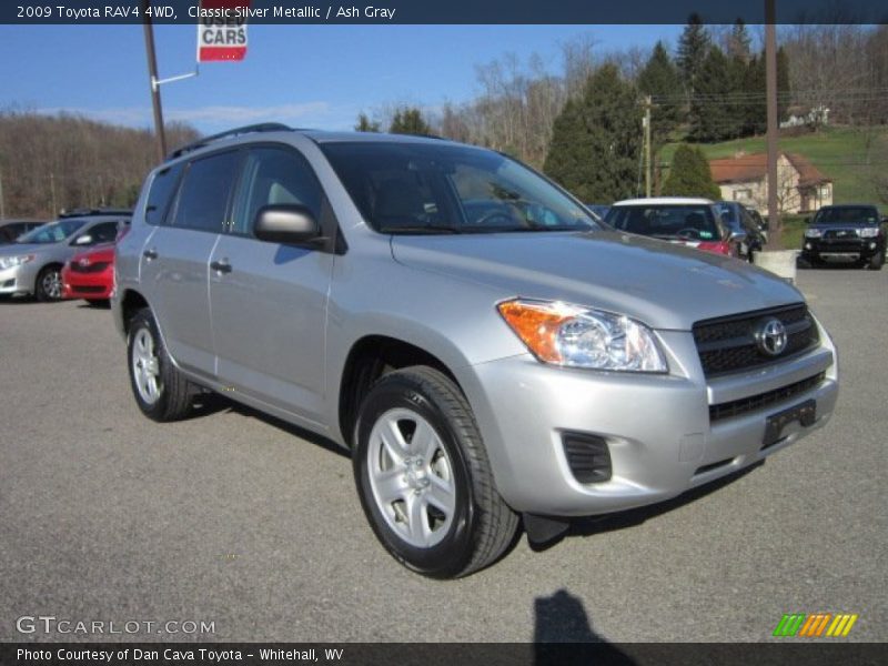 Classic Silver Metallic / Ash Gray 2009 Toyota RAV4 4WD