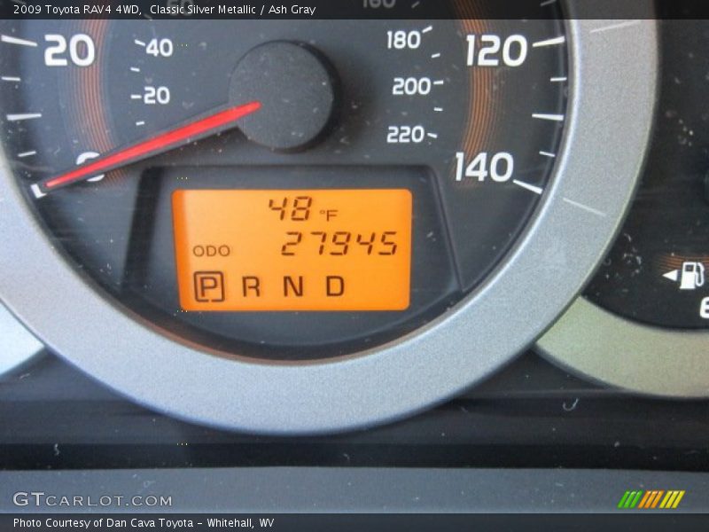Classic Silver Metallic / Ash Gray 2009 Toyota RAV4 4WD