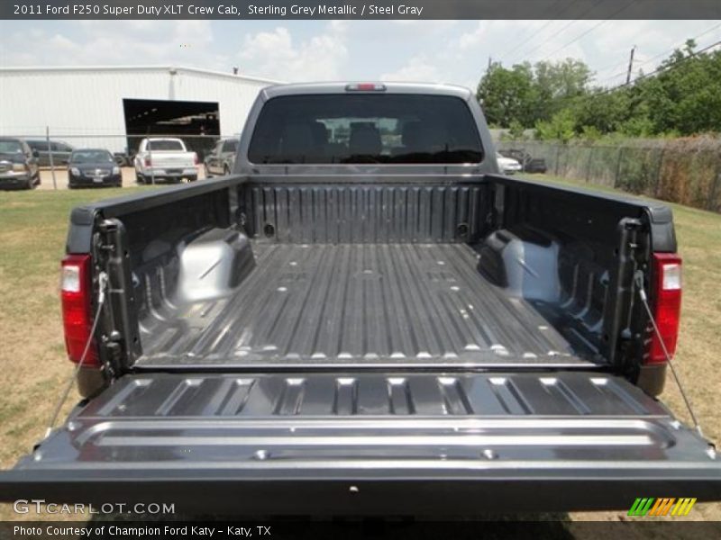 Sterling Grey Metallic / Steel Gray 2011 Ford F250 Super Duty XLT Crew Cab