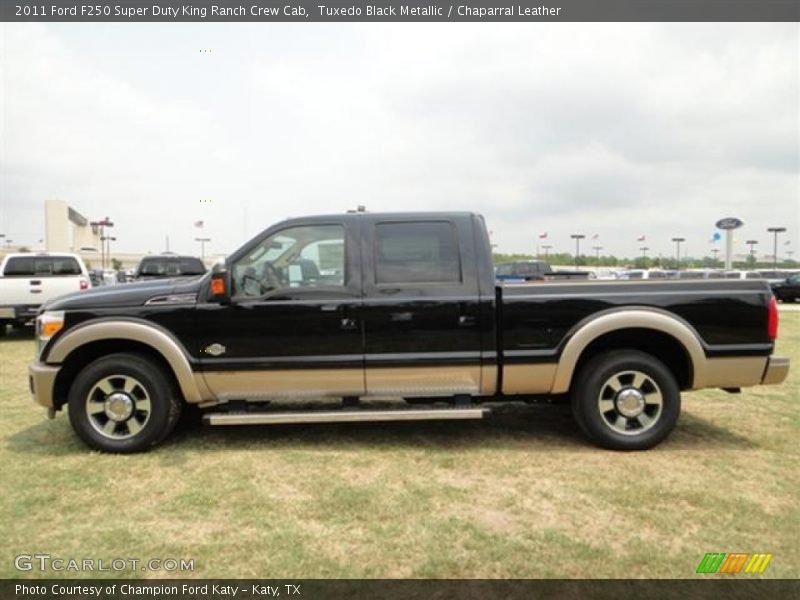  2011 F250 Super Duty King Ranch Crew Cab Tuxedo Black Metallic