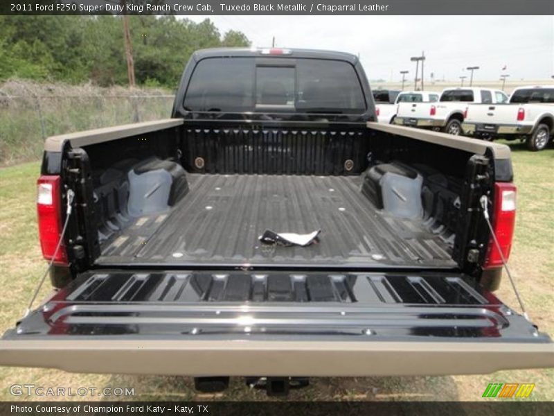 Tuxedo Black Metallic / Chaparral Leather 2011 Ford F250 Super Duty King Ranch Crew Cab
