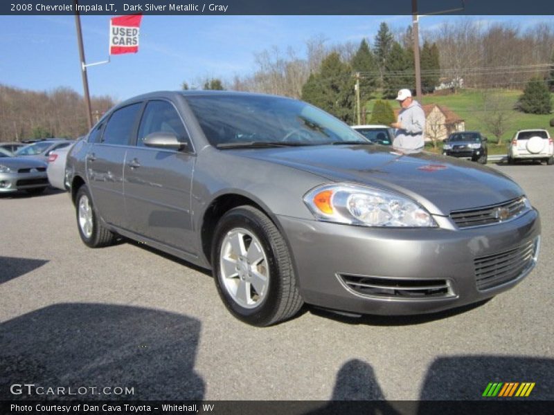 Dark Silver Metallic / Gray 2008 Chevrolet Impala LT