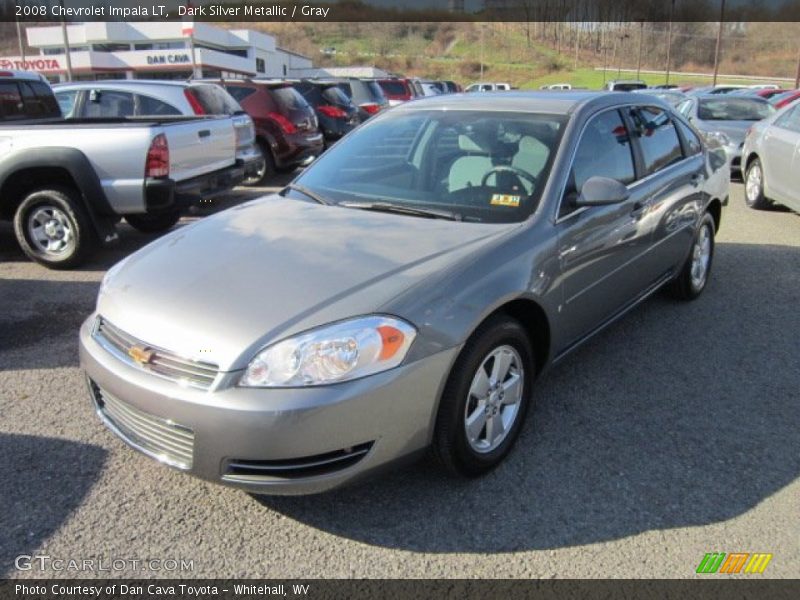 Dark Silver Metallic / Gray 2008 Chevrolet Impala LT