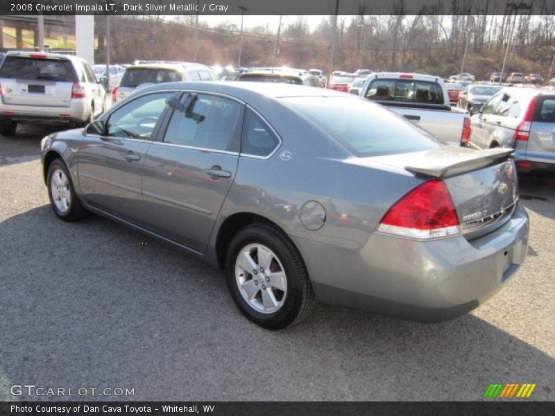 Dark Silver Metallic / Gray 2008 Chevrolet Impala LT