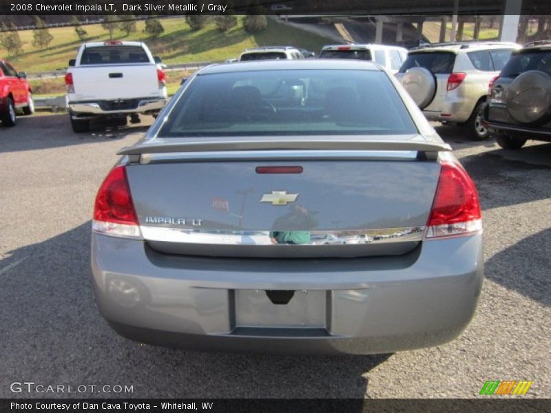 Dark Silver Metallic / Gray 2008 Chevrolet Impala LT