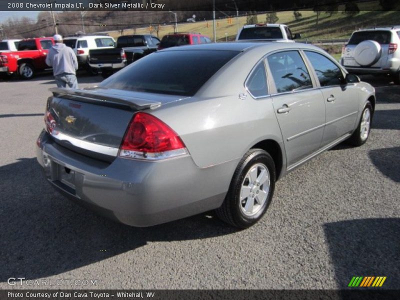 Dark Silver Metallic / Gray 2008 Chevrolet Impala LT