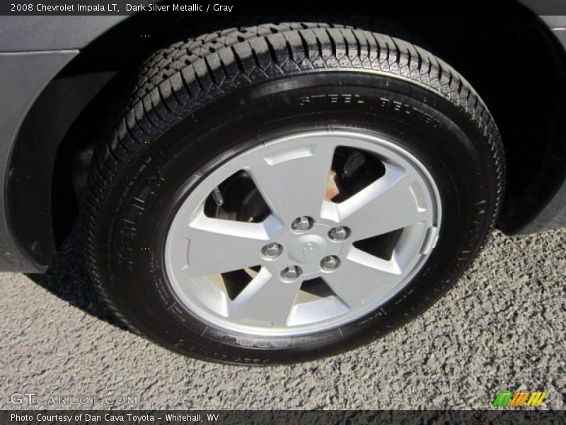 Dark Silver Metallic / Gray 2008 Chevrolet Impala LT