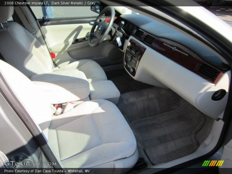 Dark Silver Metallic / Gray 2008 Chevrolet Impala LT